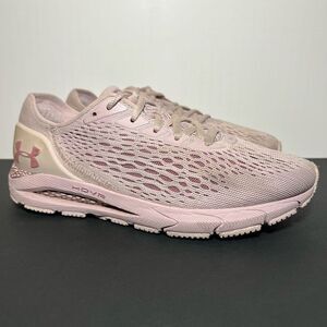 Womens UNDER ARMOUR HOVR Sonic 3 Rose Pink Running Shoes / Size 8